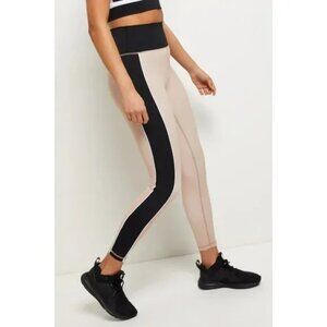 All Fenix Ivy 7/8 Nude Black Colorblock Leggings Women's XS/S